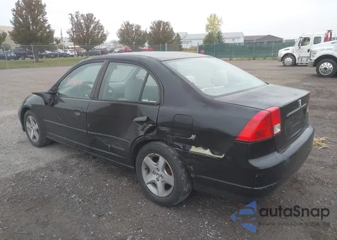 2004 Honda Civic Ex из США, поврежденный, VIN 2HGES26704H527197